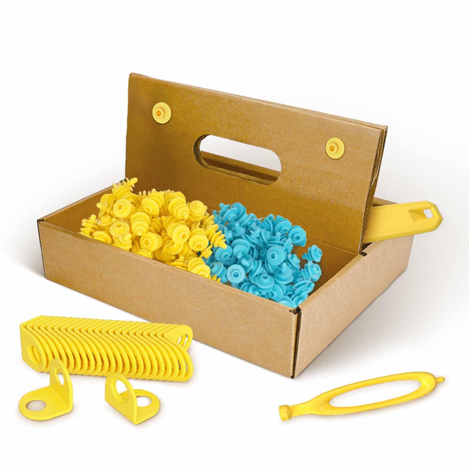 Kids Toys In Store - 168x Cardboard Construction Tool Kit Kids