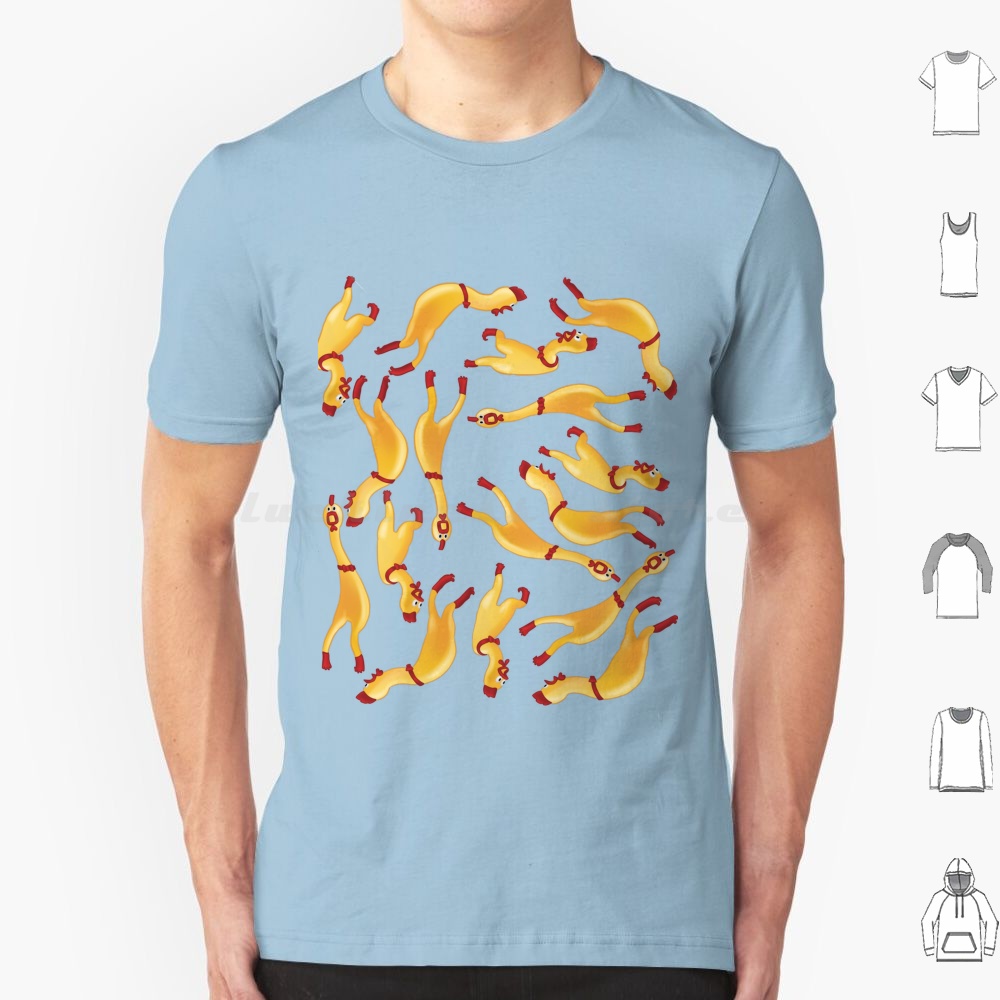 Kids Toys Dog - Rubber Chicken Pattern T Shirt Men