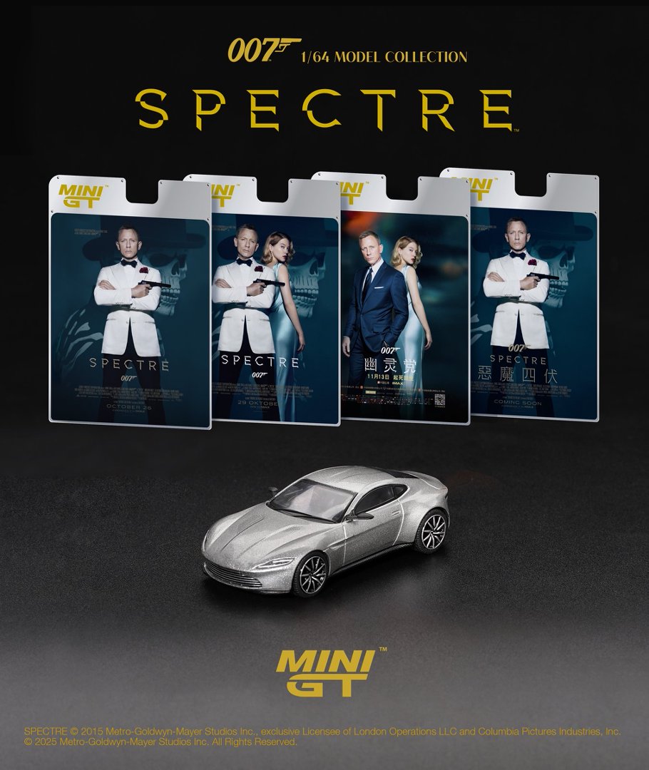 Kids' Toy - MINIGT 1/64 Aston Martin DB10 Spectre