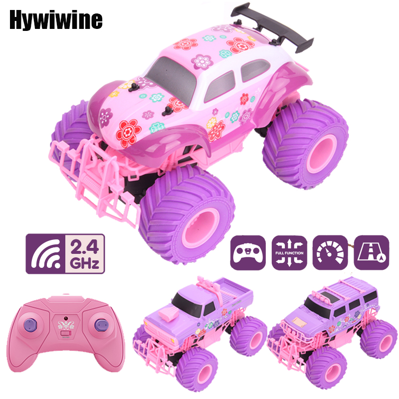 Kids Toys 10 Year Old - Pink RC Car Electric Drive Off-Road