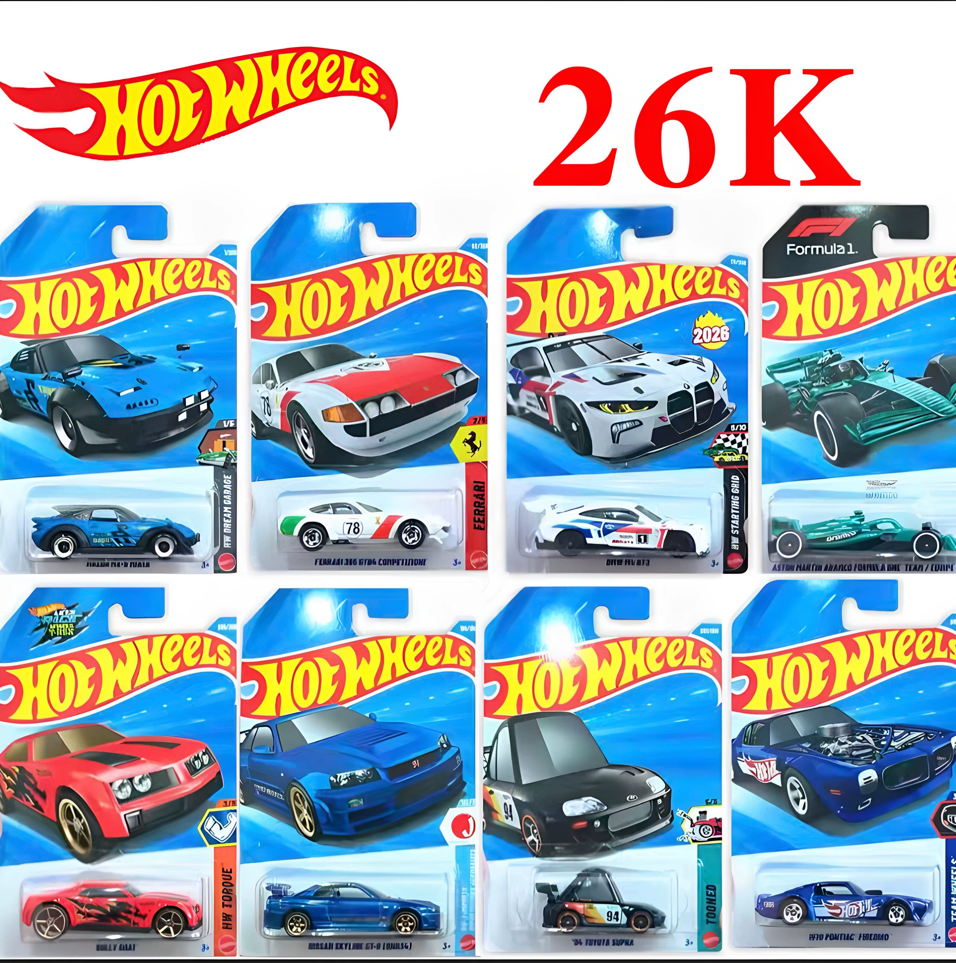 Kids' Toy - Hot Wheels C4982 2026K Batch 1:64