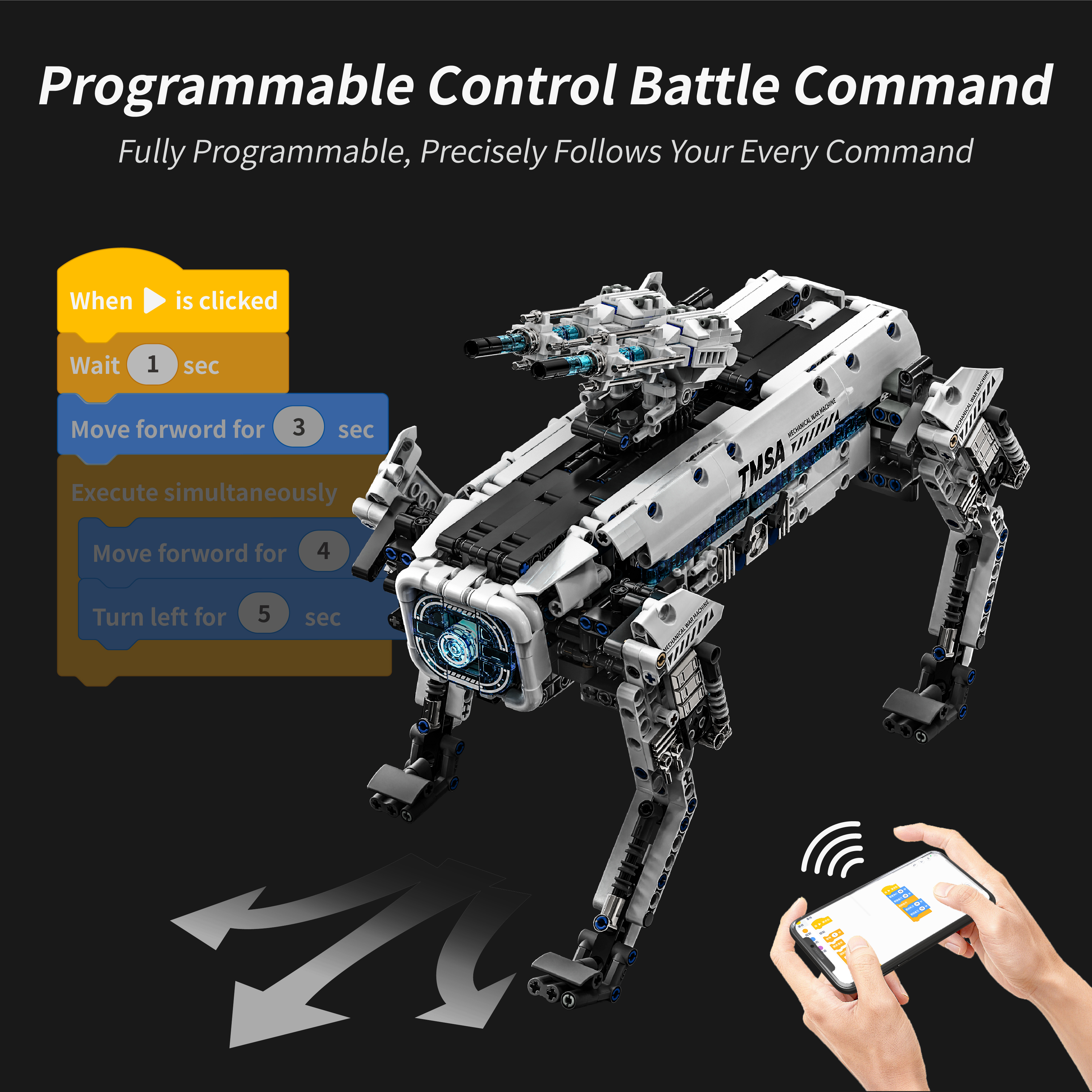 Kids Toys Dog - Educational Toys STEM Bionic Robot Dog