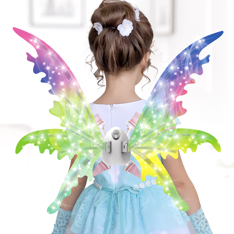 Kids Toys Dog - Electric Butterfly Wings Elf Wings Costume