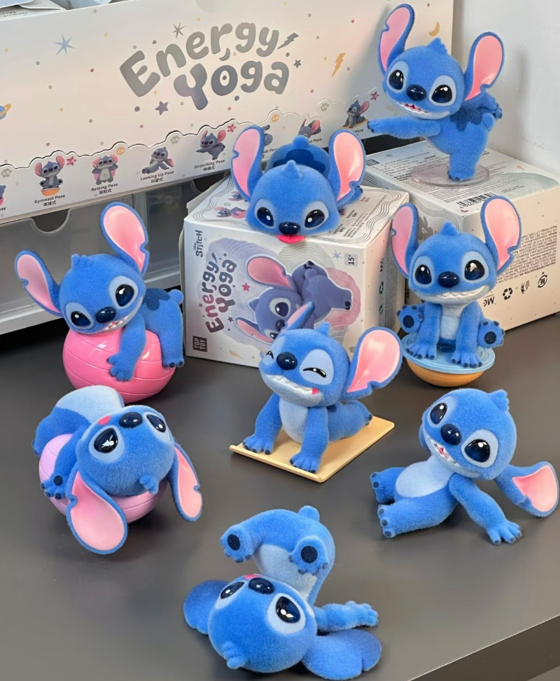 Kids Toys Sale - Stitch Energy Yoga Serie Blind Box