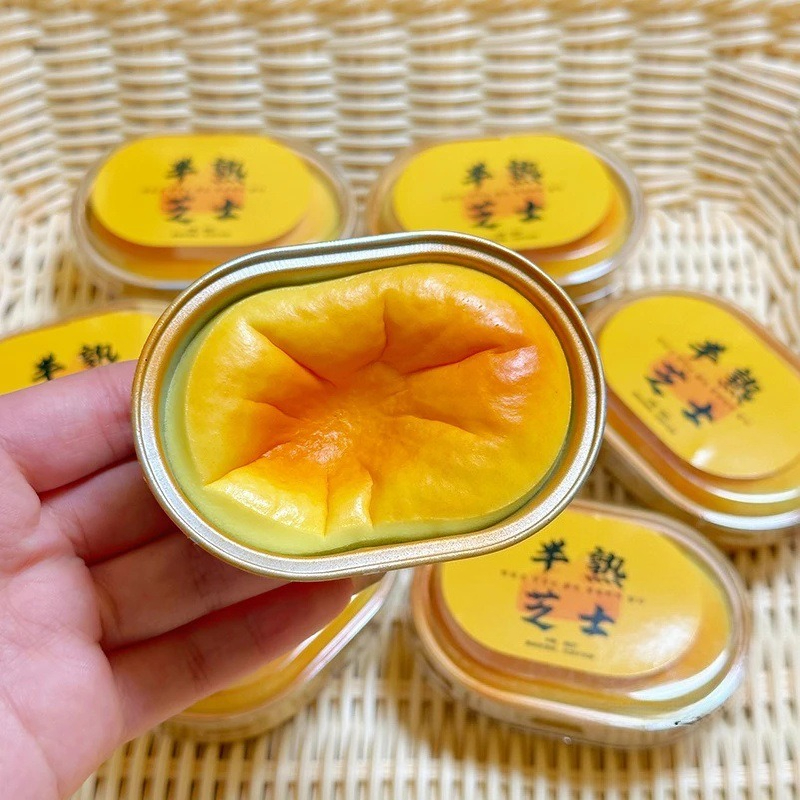 Squishy Simulated Cheese Bread - Kids' Toy ulasan dan harga