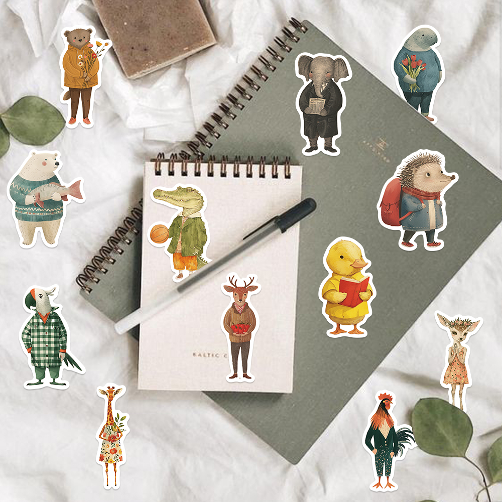 50pcs Vintage Animals Cliparts - Kids Toys Clipart ulasan dan harga