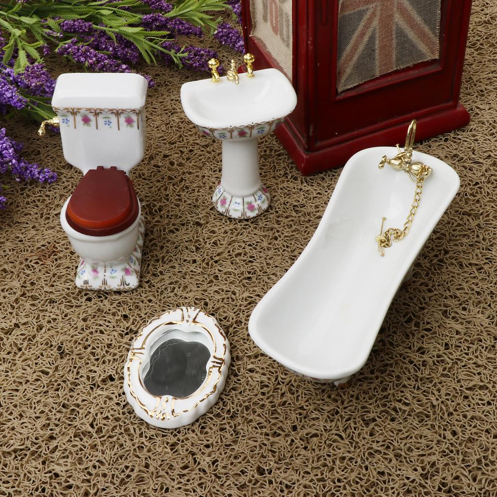 Dollhouse Bathroom Accessories - Kids Toys In Store ulasan dan harga