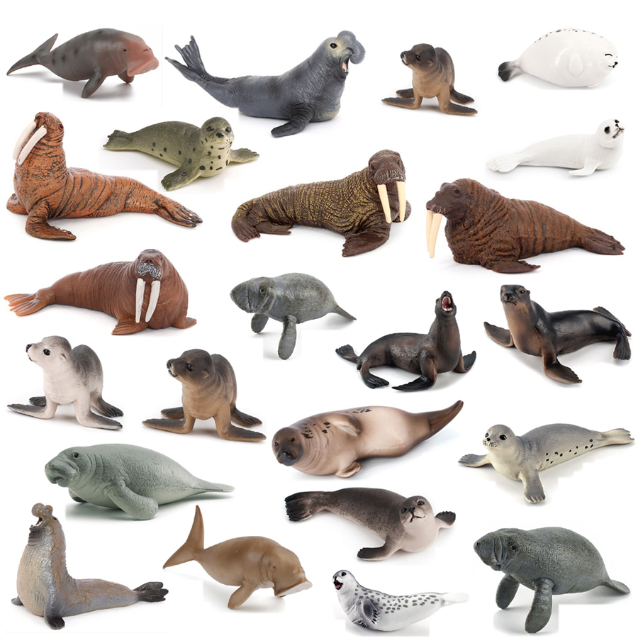 Realistic Dugong Manatee Walru - Kids Toys Under 1 Year ulasan dan harga