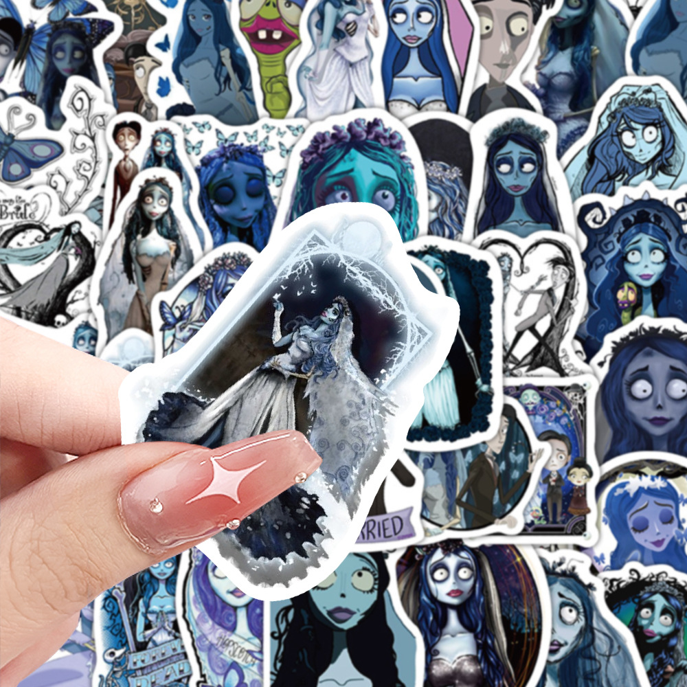 60PCS Corpse Bride Cartoon Ima - Kids Toys Cartoon Images ulasan dan harga