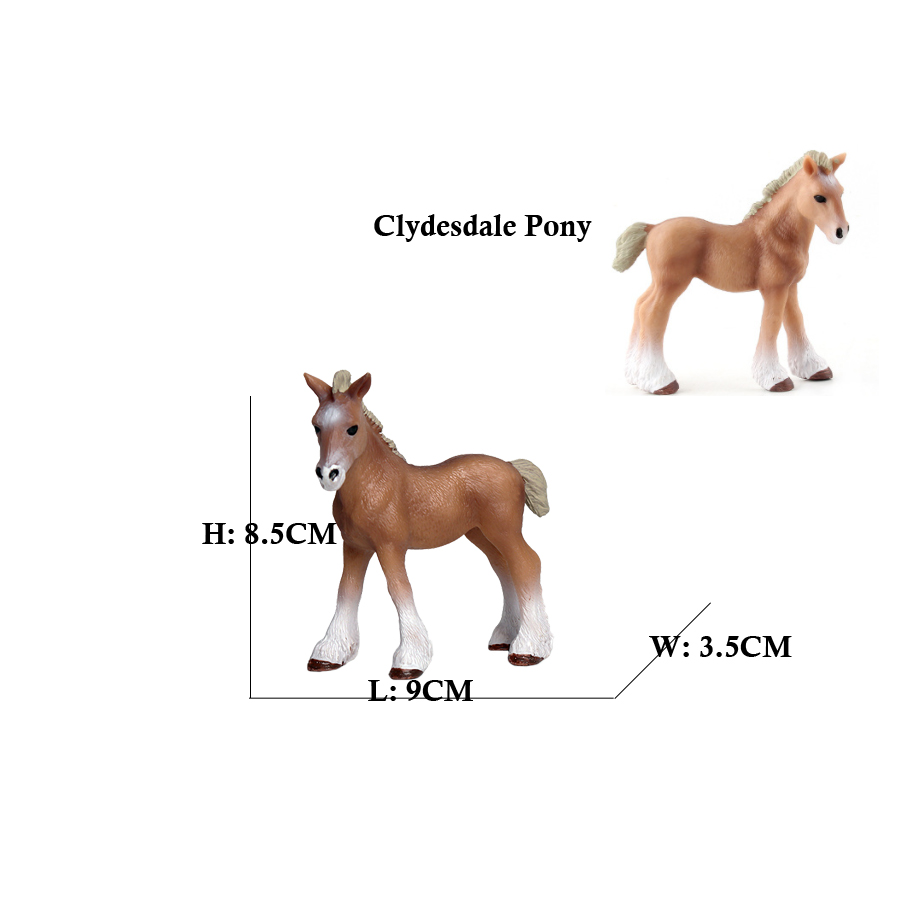 Horse Figurines Shire Arabian  - Kids Toys Under 1 Year ulasan dan harga