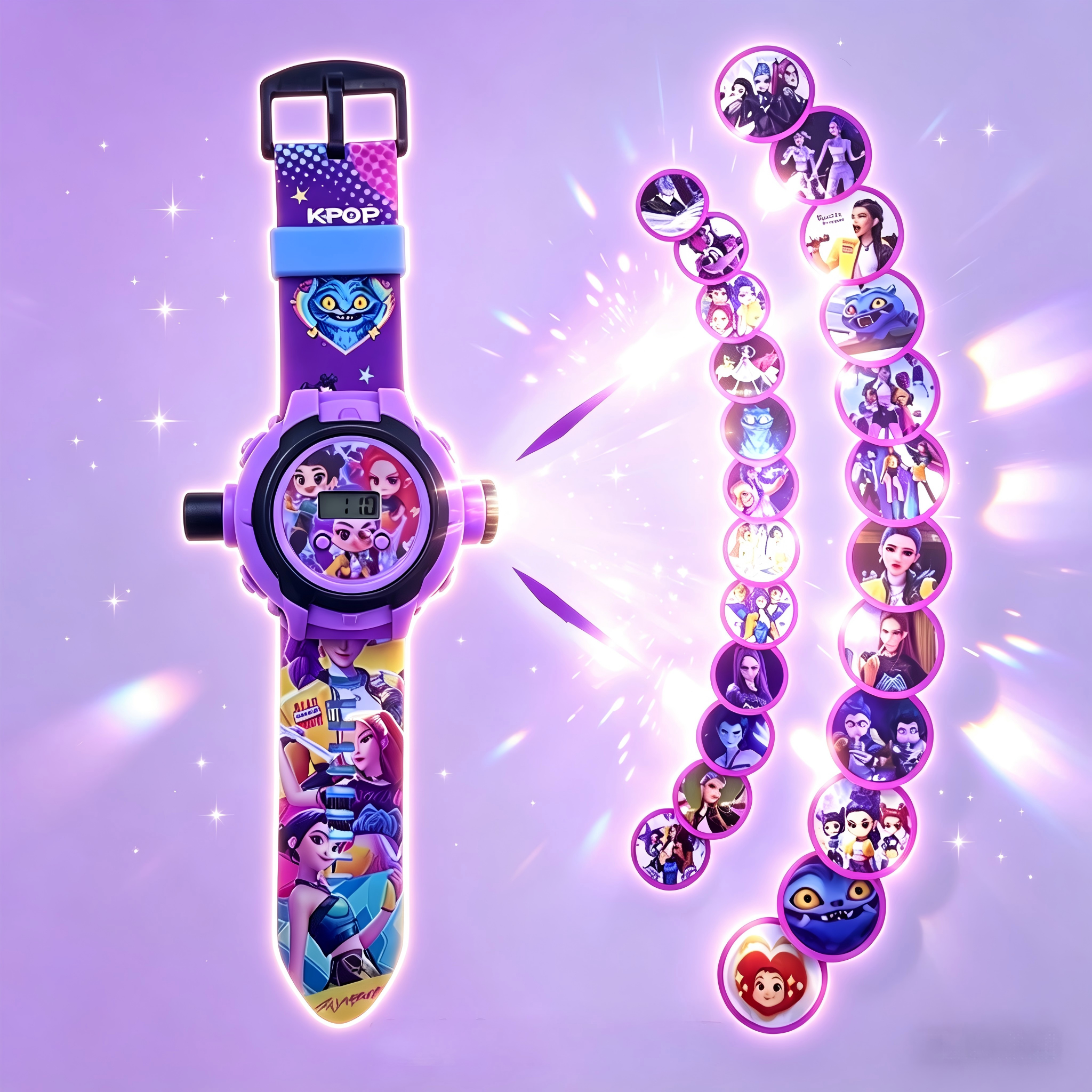 Cartoon Kids Projection Watch  - Kids Toys Cartoon Images ulasan dan harga