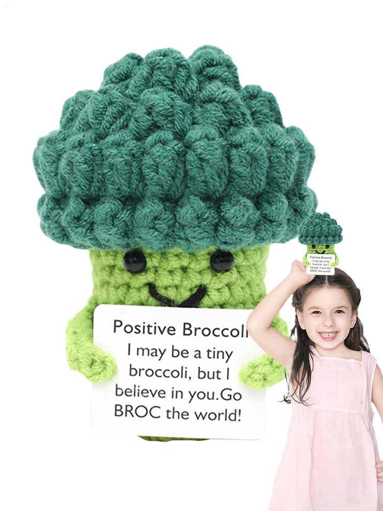 Crochet Doll Broccoli Inspirat - Kids Toys In Wholesale ulasan dan harga