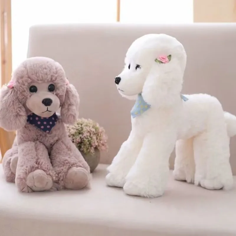 Cute poodle, simulation dog ha - Kids Toys Dog ulasan dan harga