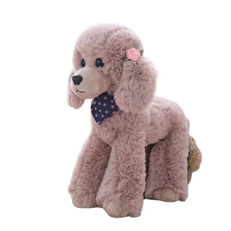 Cute poodle, simulation dog ha - Kids Toys Dog ulasan dan harga