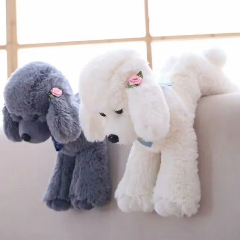 Cute poodle, simulation dog ha - Kids Toys Dog ulasan dan harga