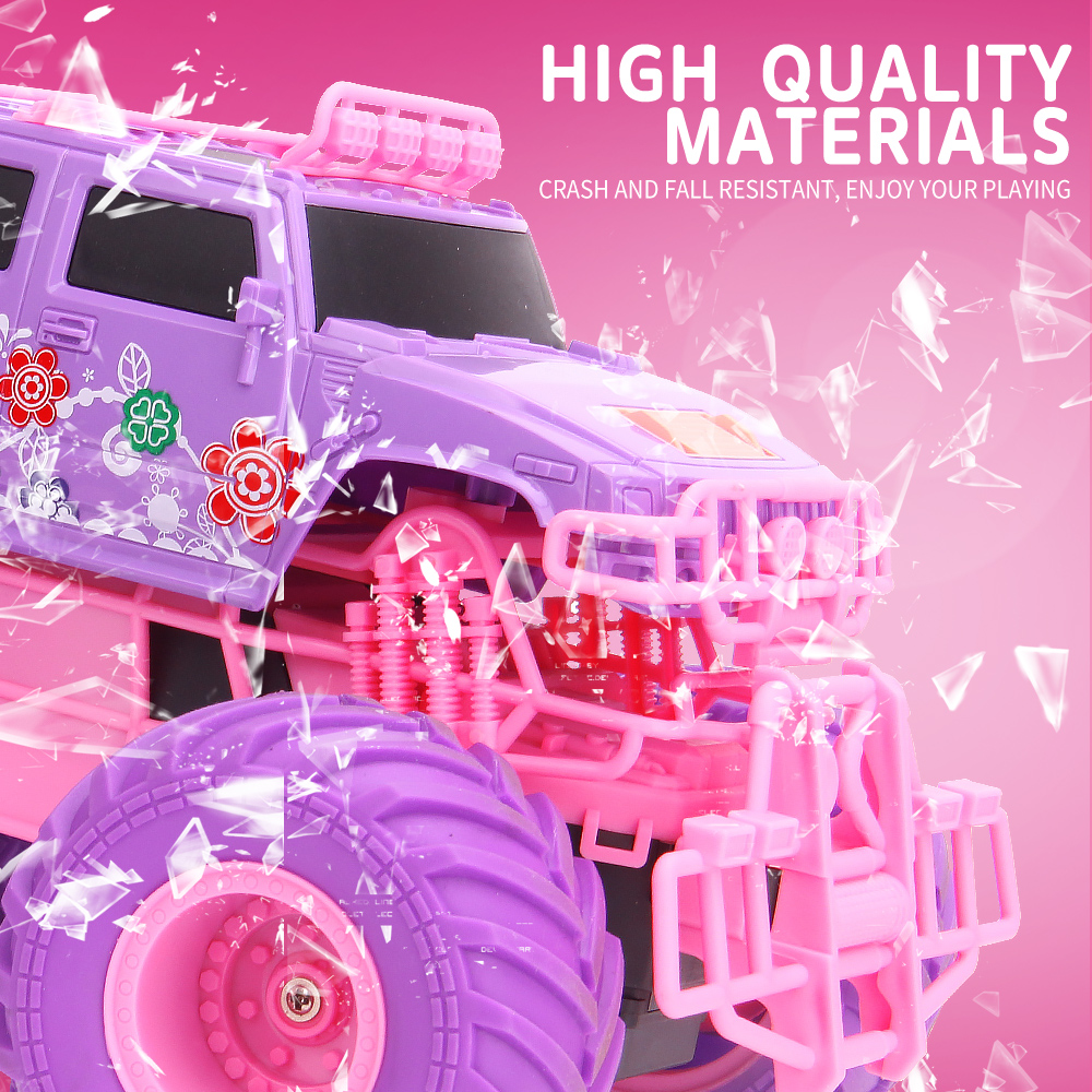 Pink RC Car Electric Drive Off - Kids Toys 10 Year Old ulasan dan harga