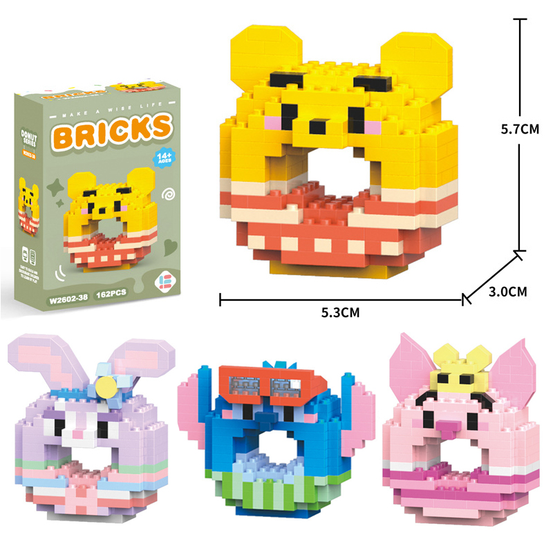 New donut image building block - Kids Toys Cartoon Images ulasan dan harga