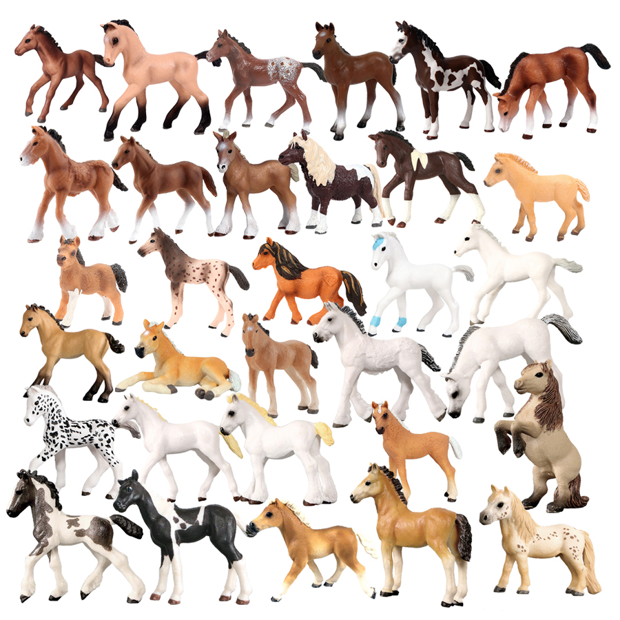 Horse Figurine Farm Animals Po - Kids Toys Under 1 Year ulasan dan harga