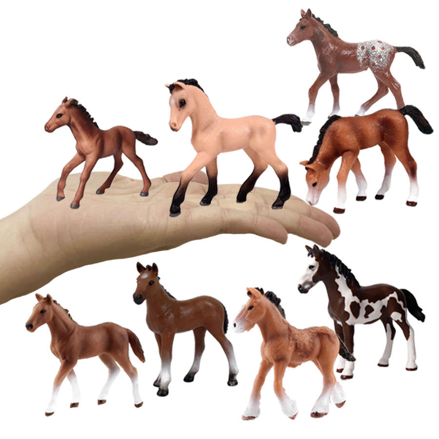 Horse Figurine Farm Animals Po - Kids Toys Under 1 Year ulasan dan harga