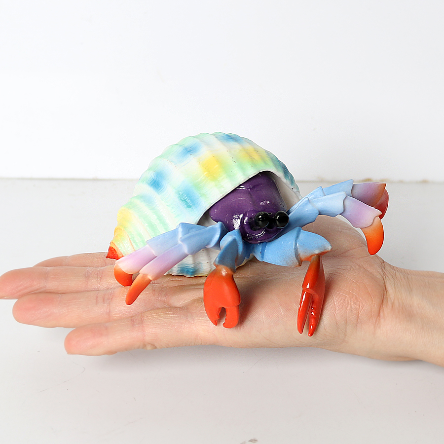 Realistic Hermit Crab Figurine - Kids Toys Under 1 Year ulasan dan harga