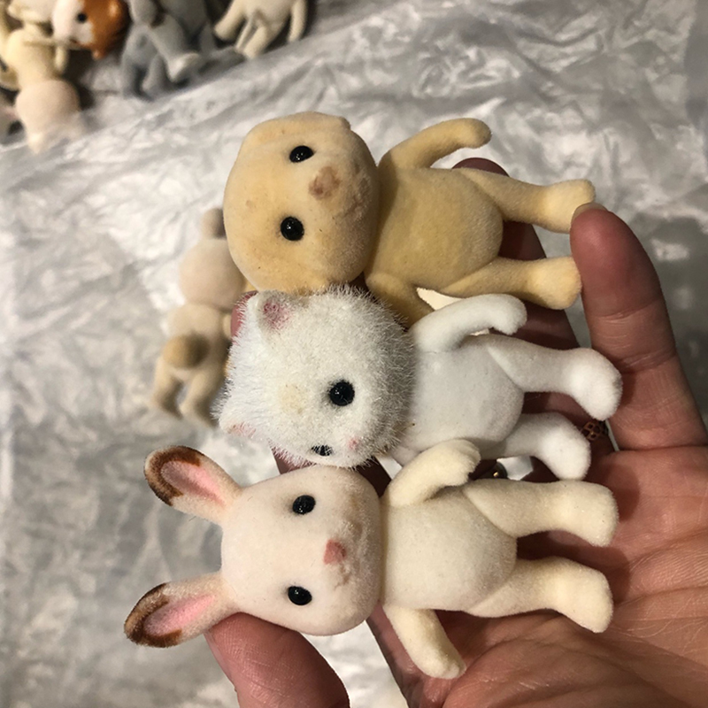 1PC Random Forest Family Anima - Kids Toys Dog ulasan dan harga