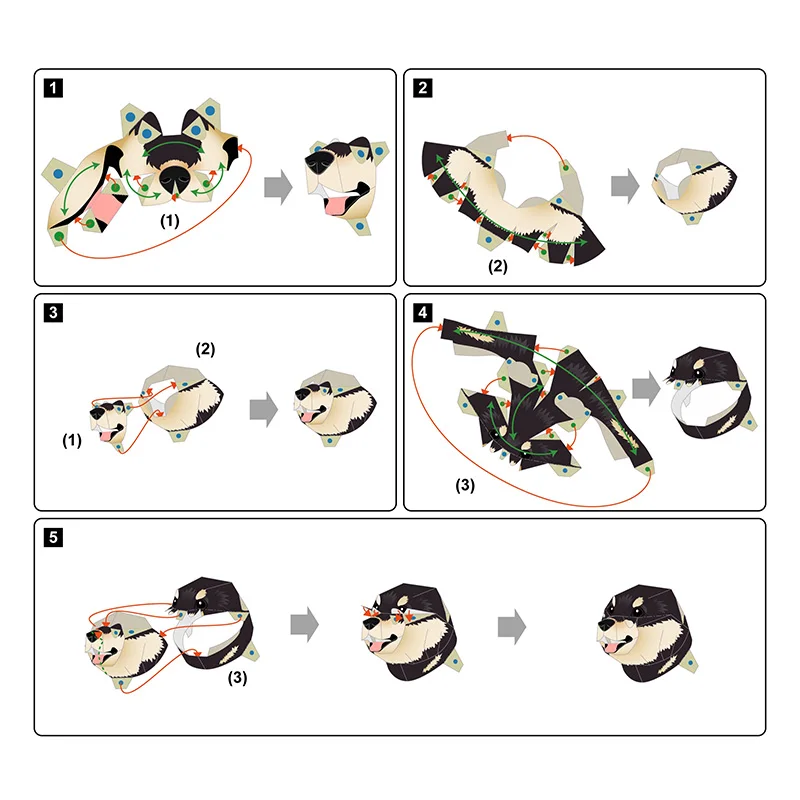 Black Shiba Inu Dog Handmade O - Kids Toys Dog ulasan dan harga