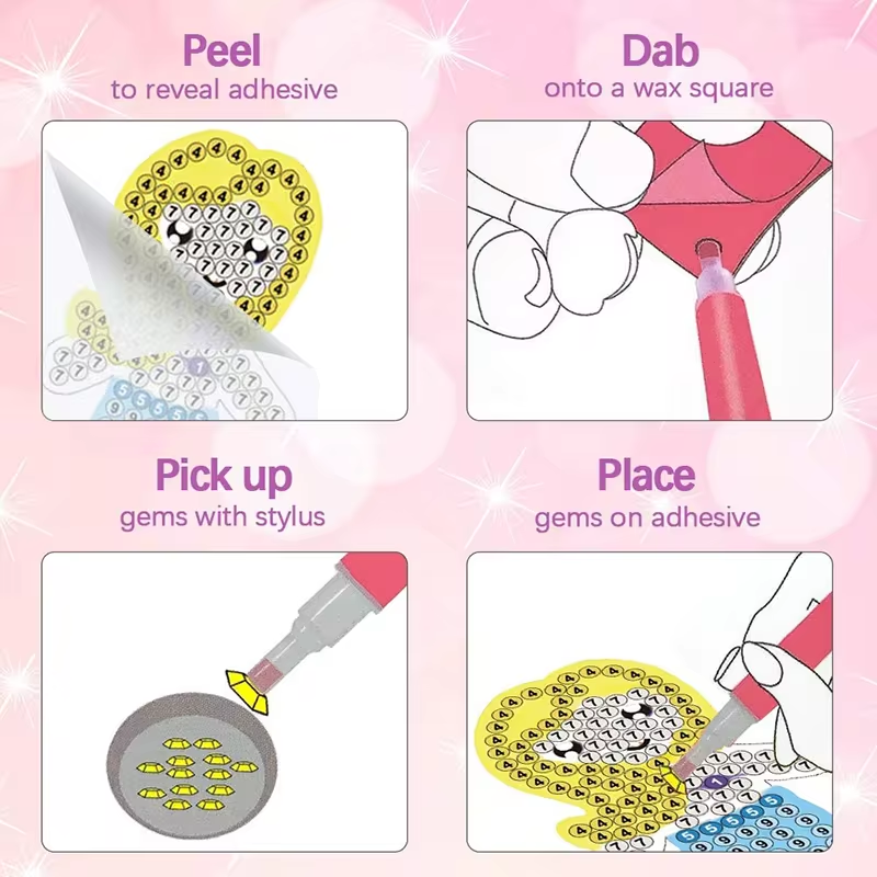 5D Diamond Painting Kit DIY Cr - Kids Toys Easter ulasan dan harga