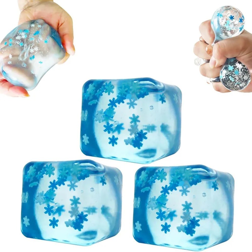 Squishy Ice Cube Fidget Toys,  - Kids Toys Easter ulasan dan harga