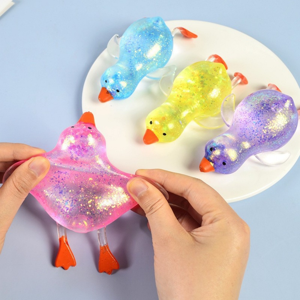 Duck Sugar Stress Ball Squishy - Kids Toys Easter ulasan dan harga