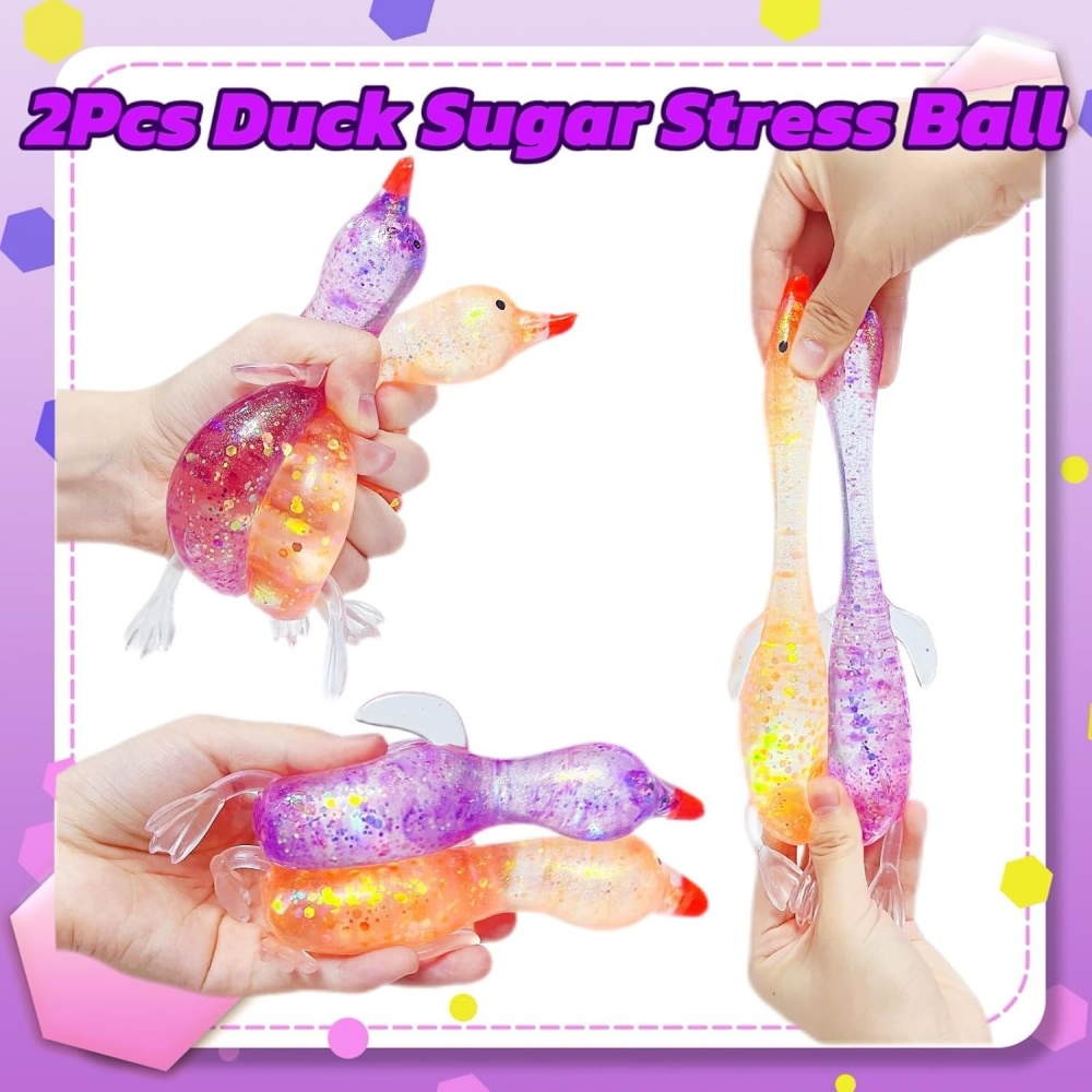 Duck Sugar Stress Ball Squishy - Kids Toys Easter ulasan dan harga