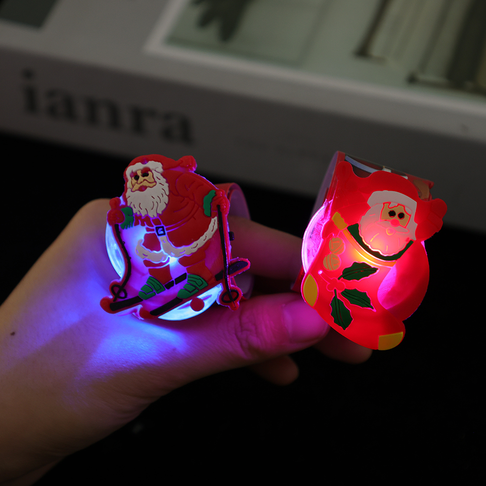 Christmas Light Up Pop Bracele - Kids Toys In Wholesale ulasan dan harga
