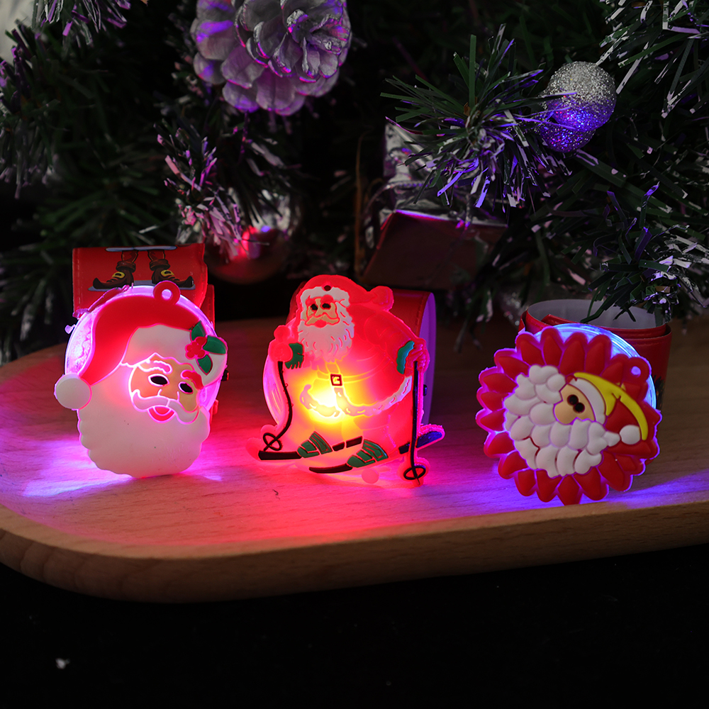 Christmas Light Up Pop Bracele - Kids Toys In Wholesale ulasan dan harga