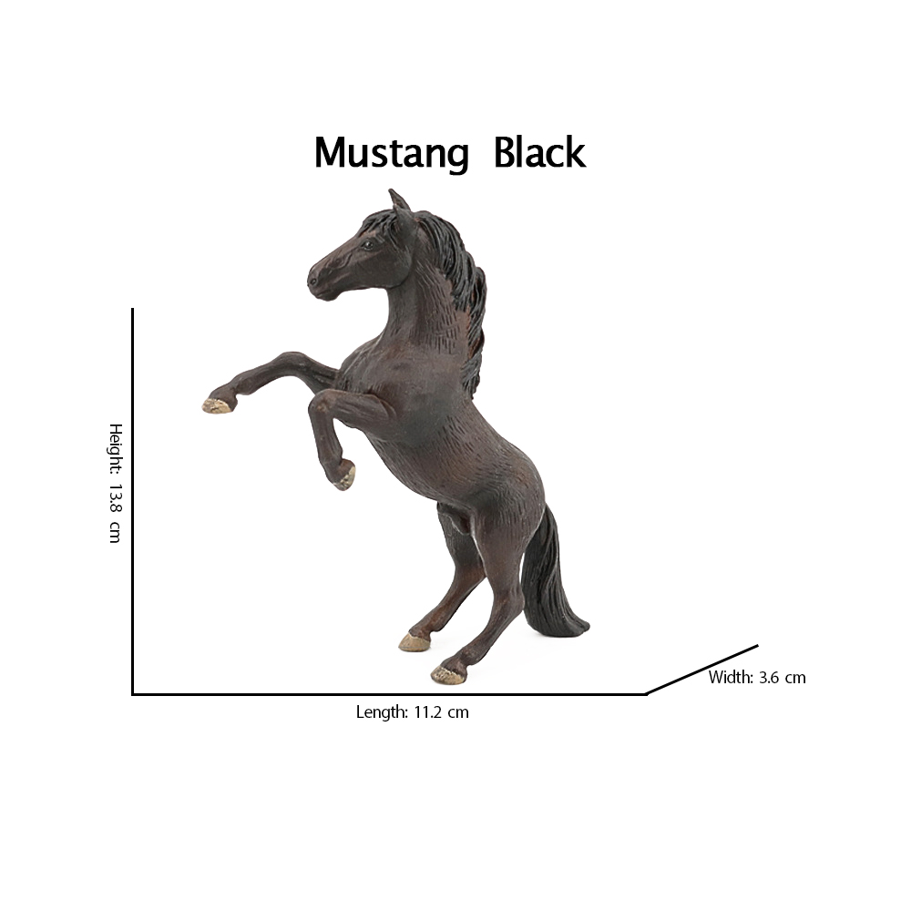 Horse Figurine Plastic Farm An - Kids Toys Under 1 Year ulasan dan harga