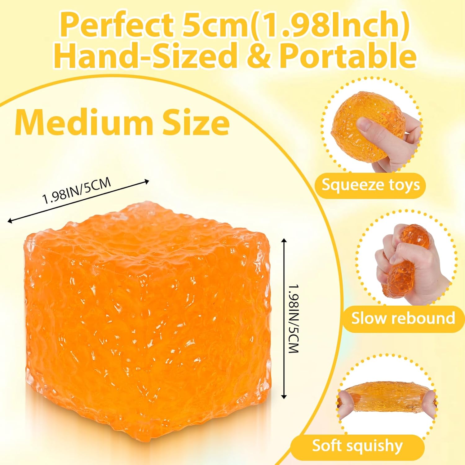 Frosted Honeycomb Ice Cube Squ - Kids' Toy ulasan dan harga