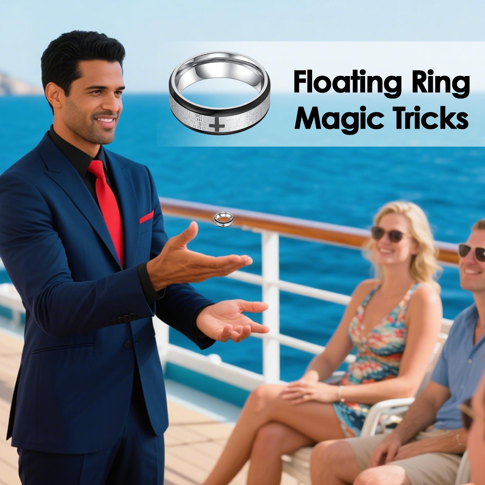 Magic Tricks Floating Ring Mag - Kids Toys In Wholesale ulasan dan harga