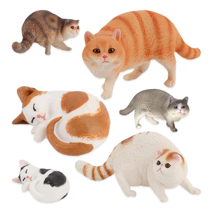 Cat Model Toys Farm animals Mi - Kids Toys Under 1 Year ulasan dan harga