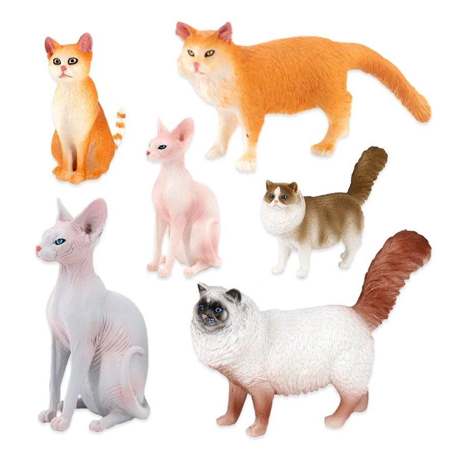 Cat Model Toys Farm animals Mi - Kids Toys Under 1 Year ulasan dan harga