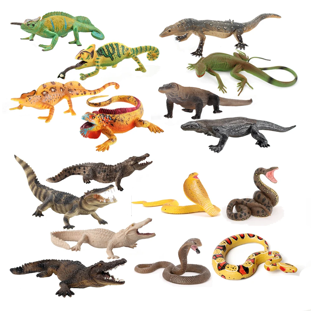 Plastic Chameleon Model Toy ig - Kids Toys Under 1 Year ulasan dan harga