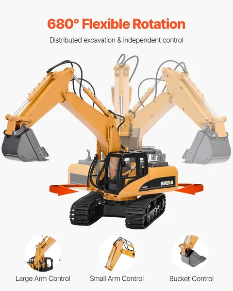 Remote Control Excavator Toy 1 - Kids' Toy ulasan dan harga