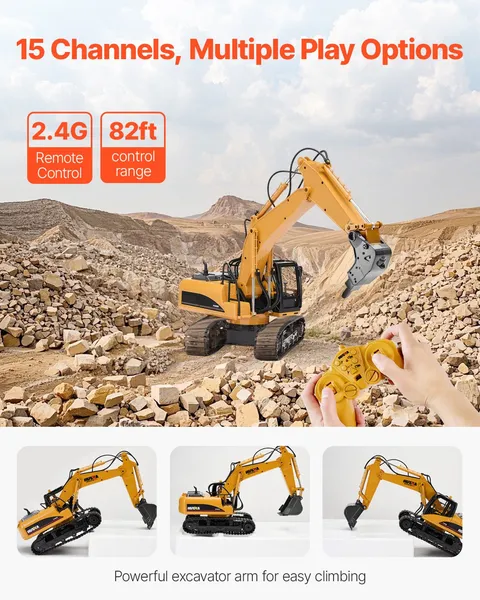 Remote Control Excavator Toy 1 - Kids' Toy ulasan dan harga
