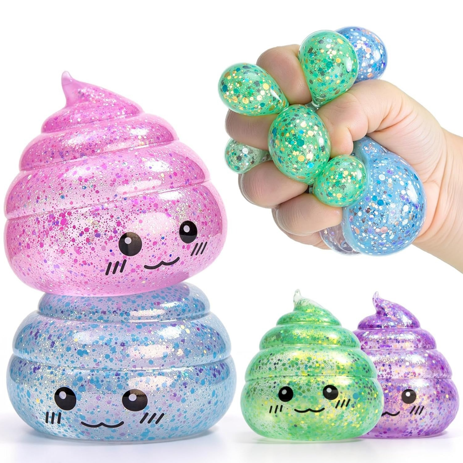 Novelty Squishy Poo Stress Bal - Kids' Toy ulasan dan harga
