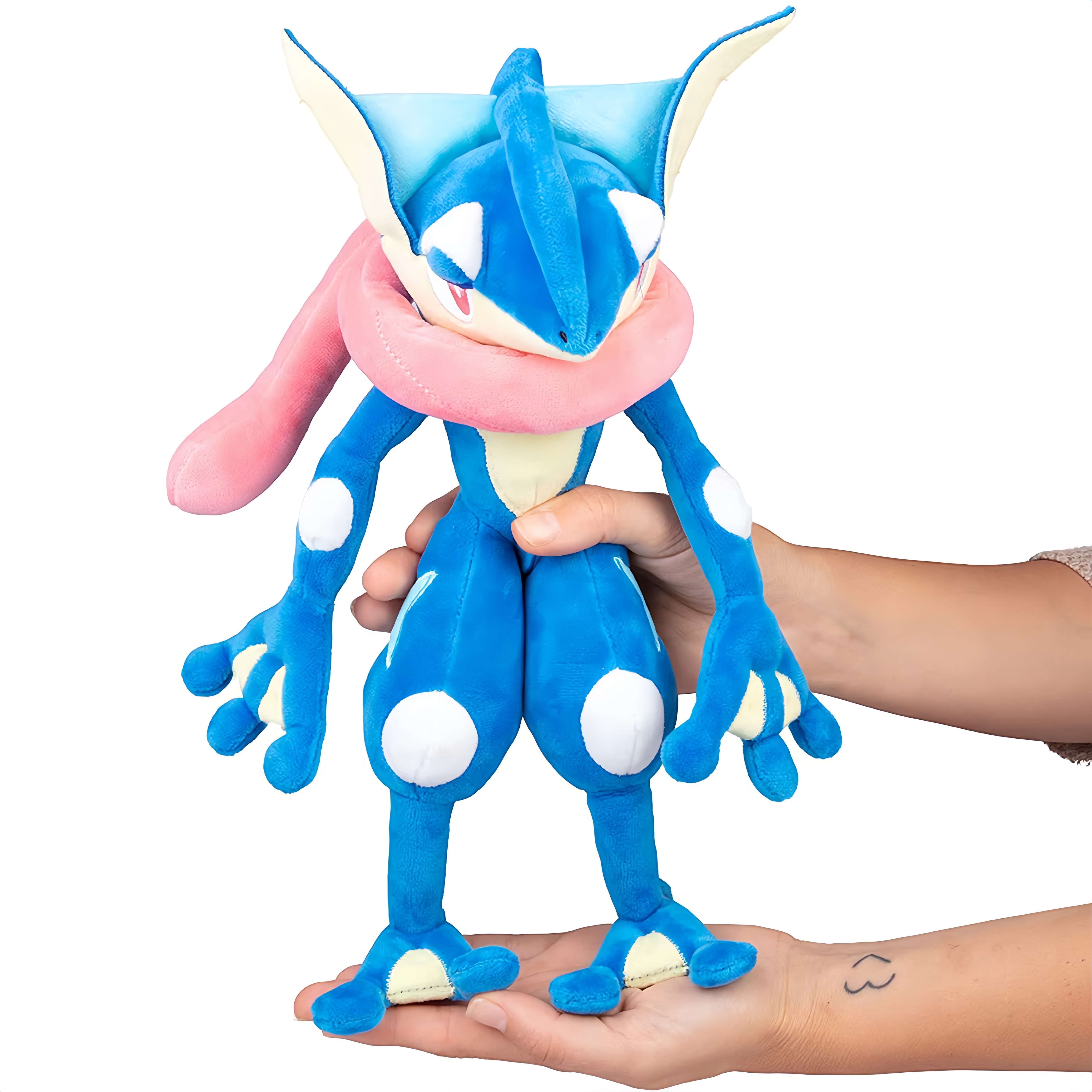 Cute Greninja Plush Toy Pokemo - Kids Toys Cartoon Images ulasan dan harga