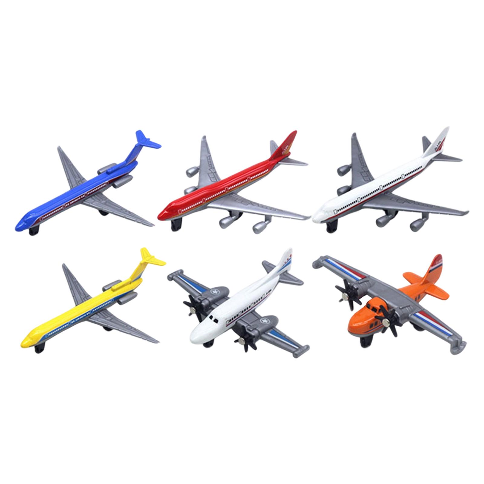 6Pcs Alloy Metal Aircraft Mode - Kids Toys In Store ulasan dan harga