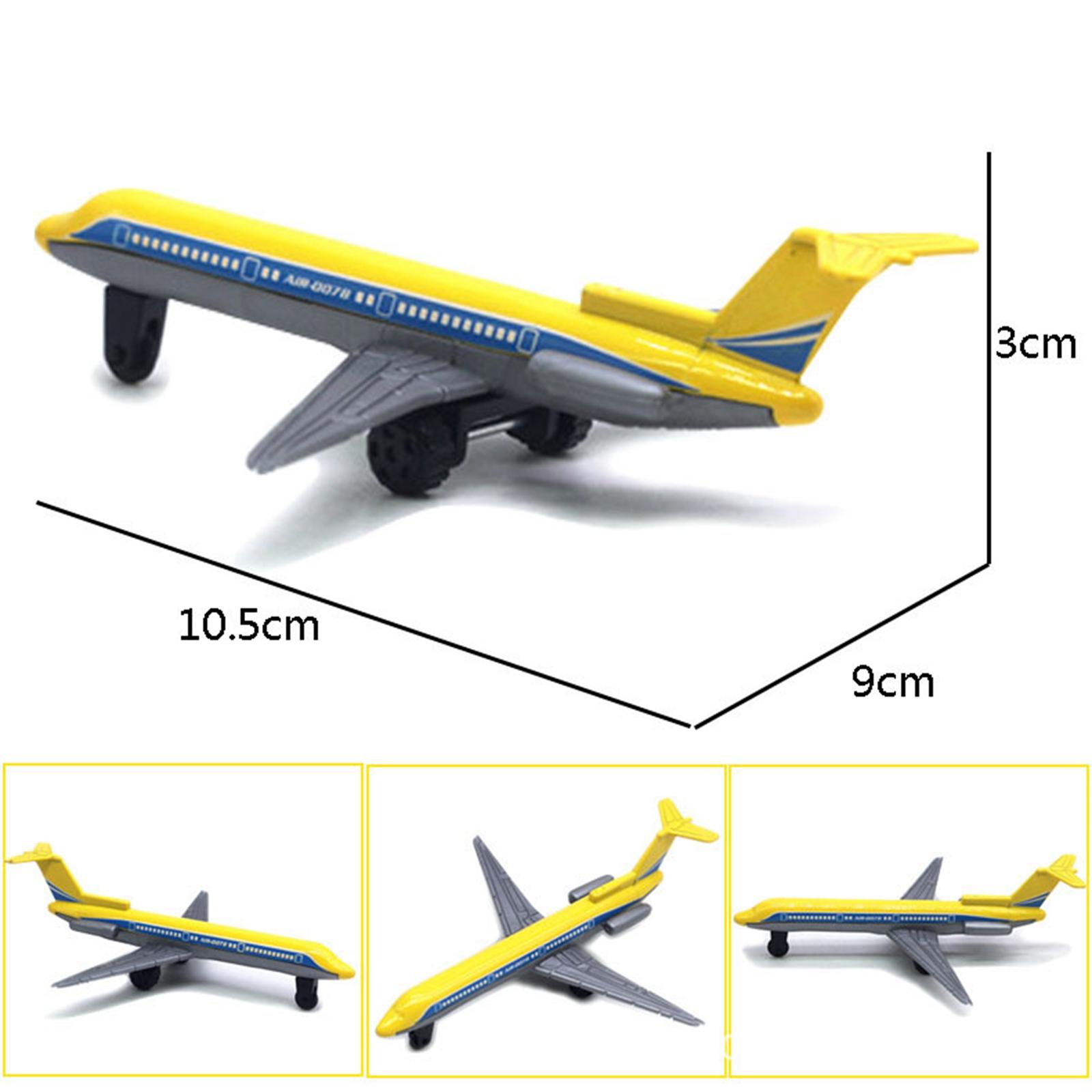 6Pcs Alloy Metal Aircraft Mode - Kids Toys In Store ulasan dan harga