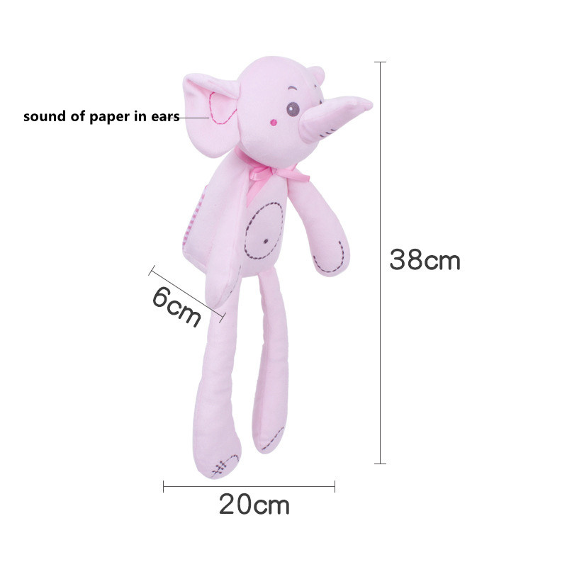 Baby Plush Rabbit Hand Puppet  - Kids Toys Easter ulasan dan harga