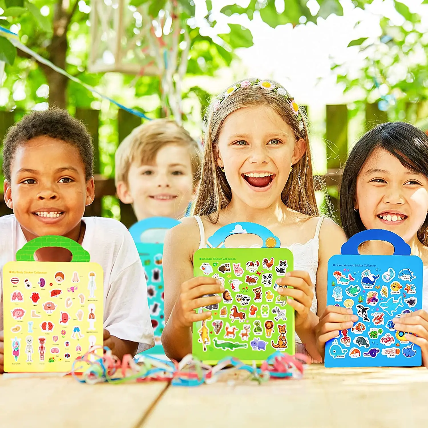 Kids Reusable Sticker Book Mul - Kids Toys 10 Year Old ulasan dan harga