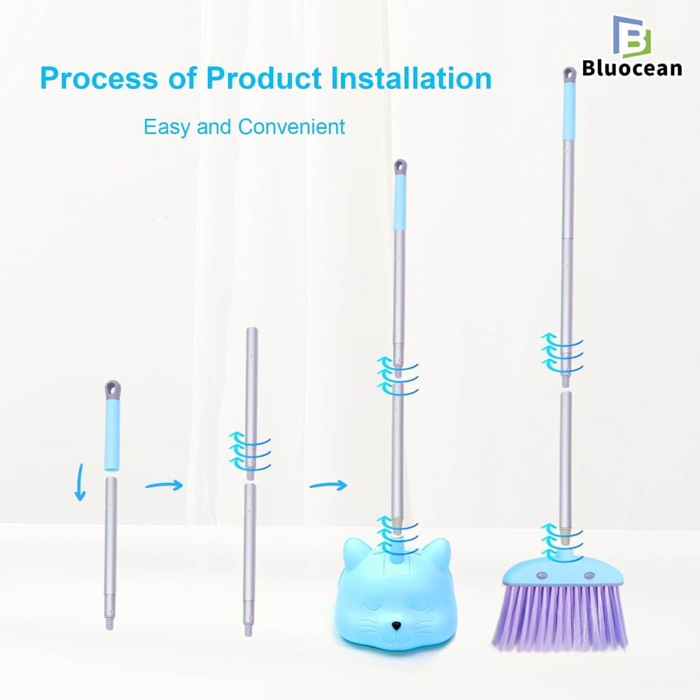 Kids Mini Broom and Dustpan Se - Kids Toys Cartoon Images ulasan dan harga