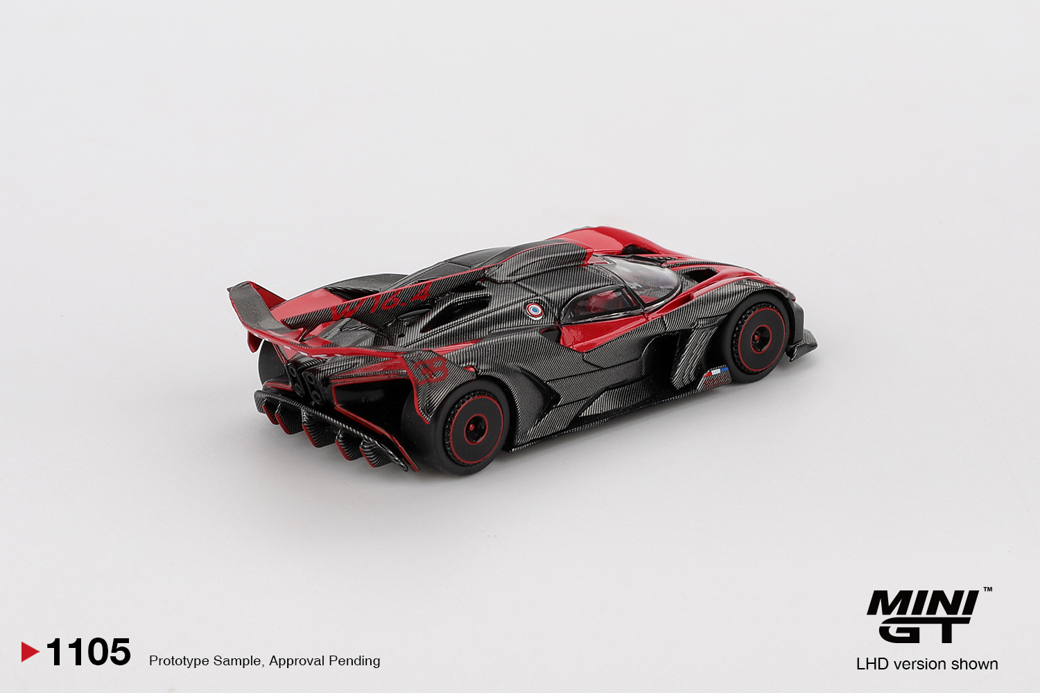 MINIGT 1/64 Bugatti Bolide Red - Kids' Toy ulasan dan harga