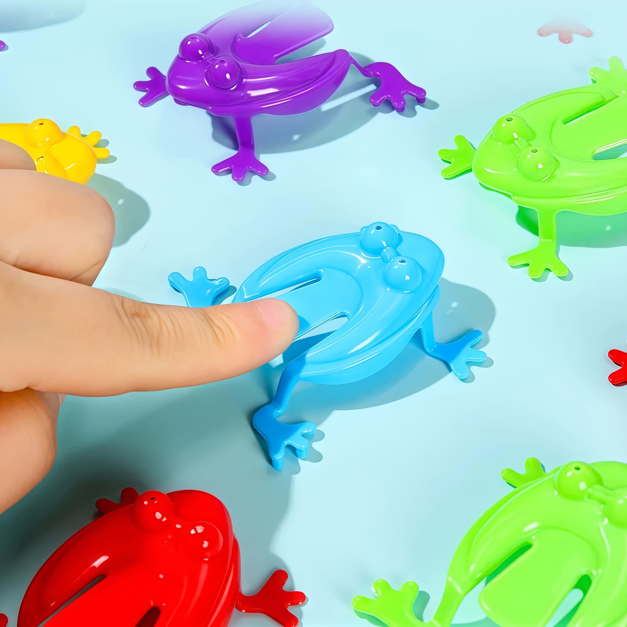 12pcs Jumping Frog Fidget Toys - Kids Toys And Games ulasan dan harga